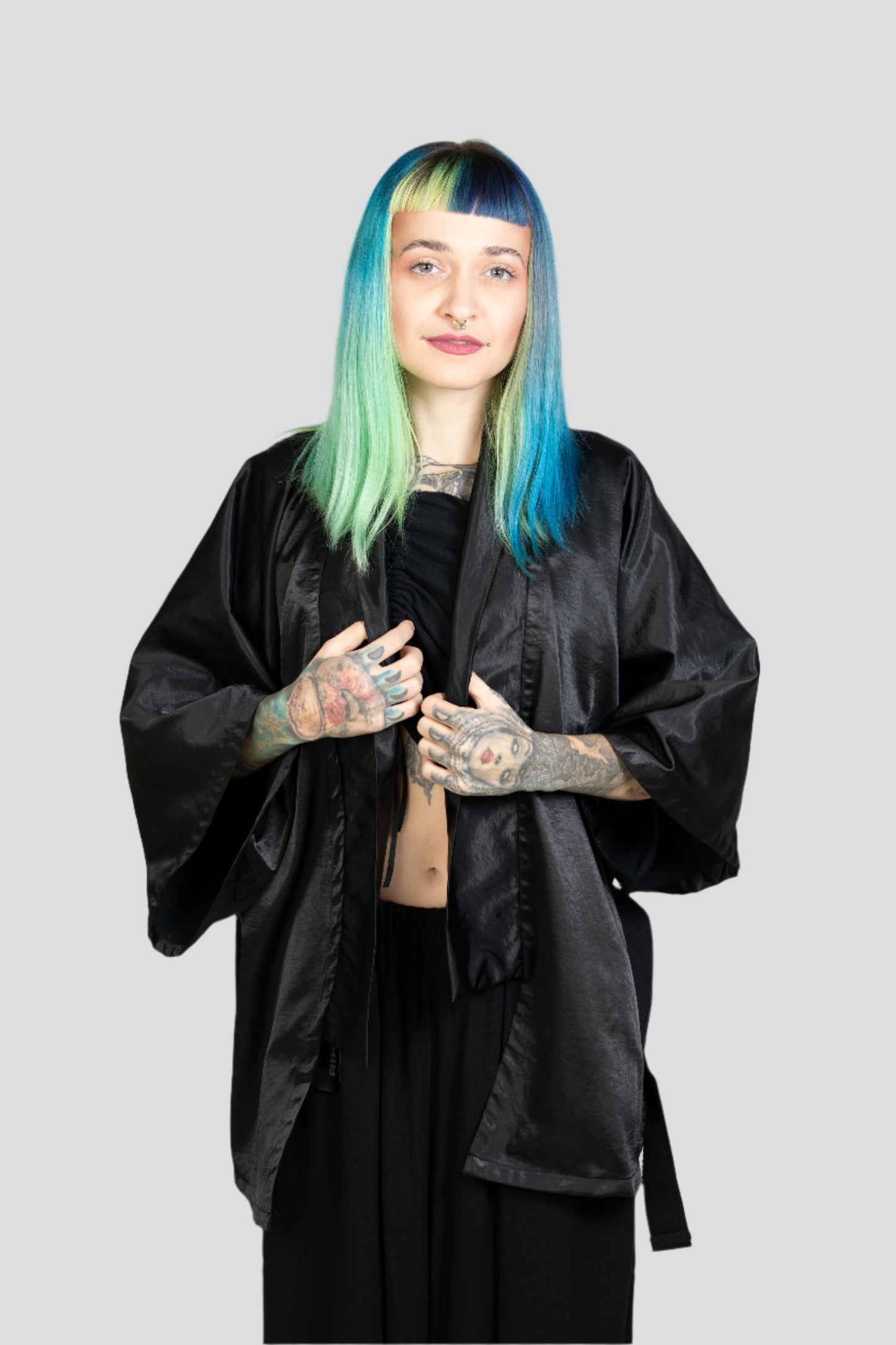 SATIN_ kimono