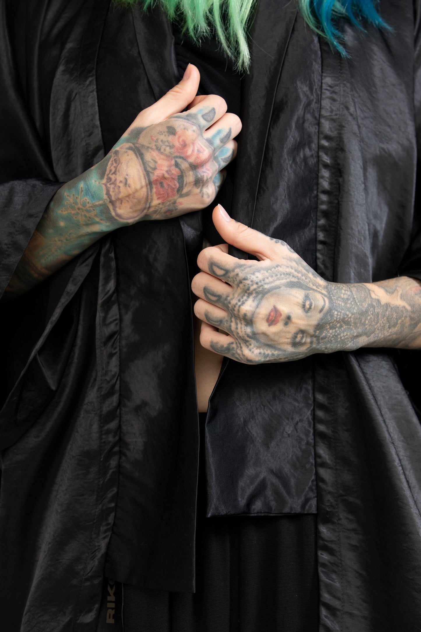 SATIN_ kimono
