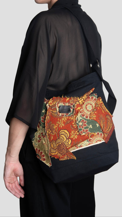 PÁROS WORKSHOP_ textil kollázs oldaltáska