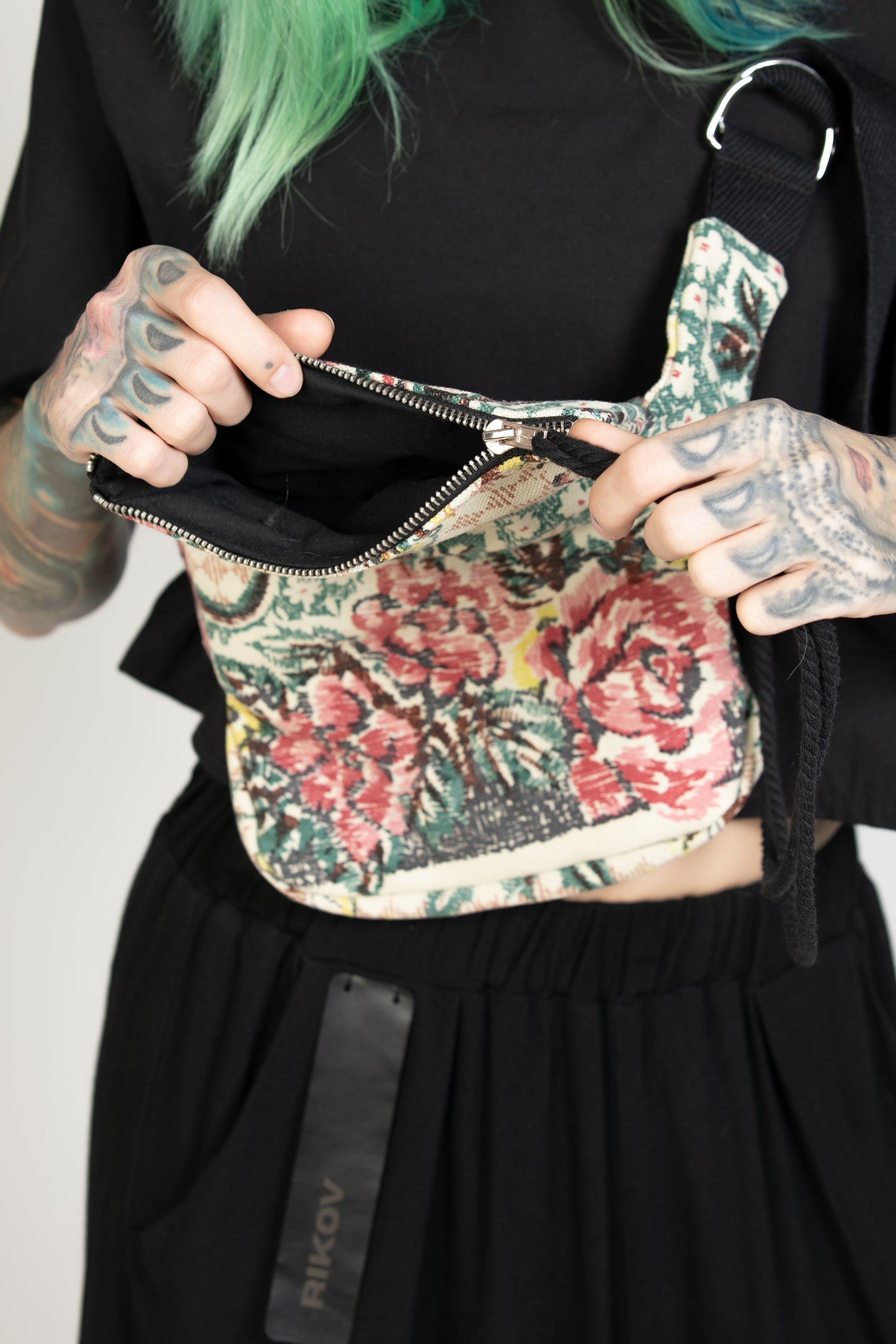 FLORAL_belt bag